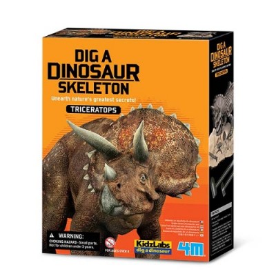 KidzLabs : Excavation de Dinosaure - Triceratops (VF)